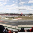 Hockenheimring - nespojené panorama z SUDtribune B1